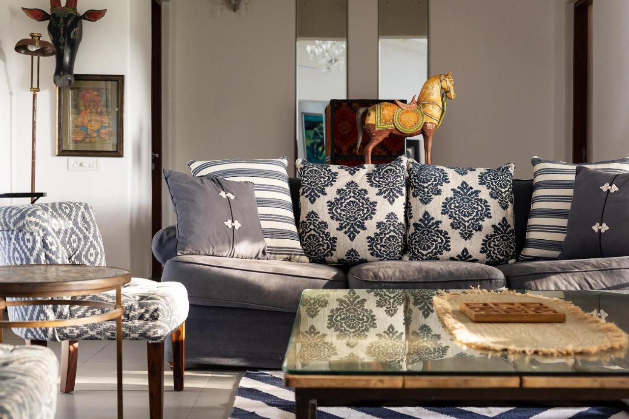 Hamptons Charm By Stayvista Luxury 5Br With Pool, Lawn & Table Tennis Alībāg Extérieur photo